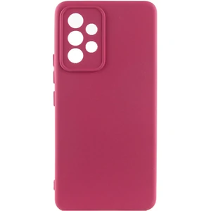 Колір: Бордовий - Чохол Silicone Cover Lakshmi Full Camera Marsala для Samsung Galaxy A52 SM-A525, Samsung Galaxy A52 5G SM-A526, Samsung Galaxy A52s SM-A528