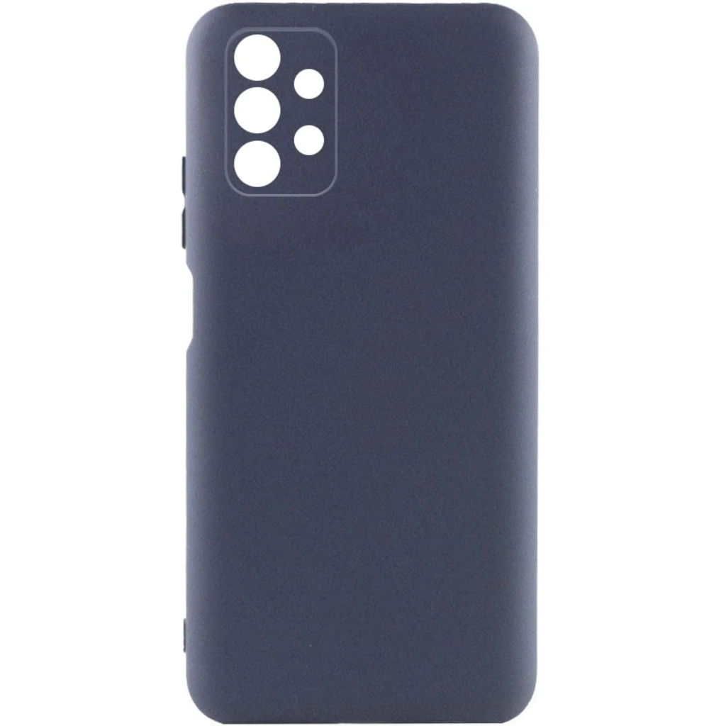 Чохол Silicone Cover Lakshmi Full Camera Midnight Blue для Samsung Galaxy A53 5G SM-A536