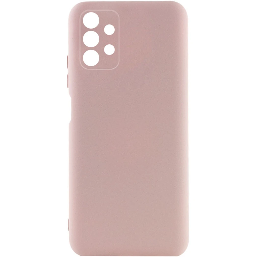 Чохол Silicone Cover Lakshmi Full Camera Pink Sand для Samsung Galaxy A53 5G SM-A536