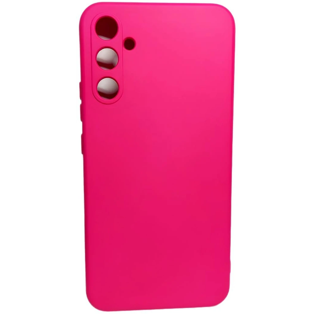 Чохол Silicone Cover Lakshmi Full Camera Barbie Pink для Samsung Galaxy A14 SM-A145