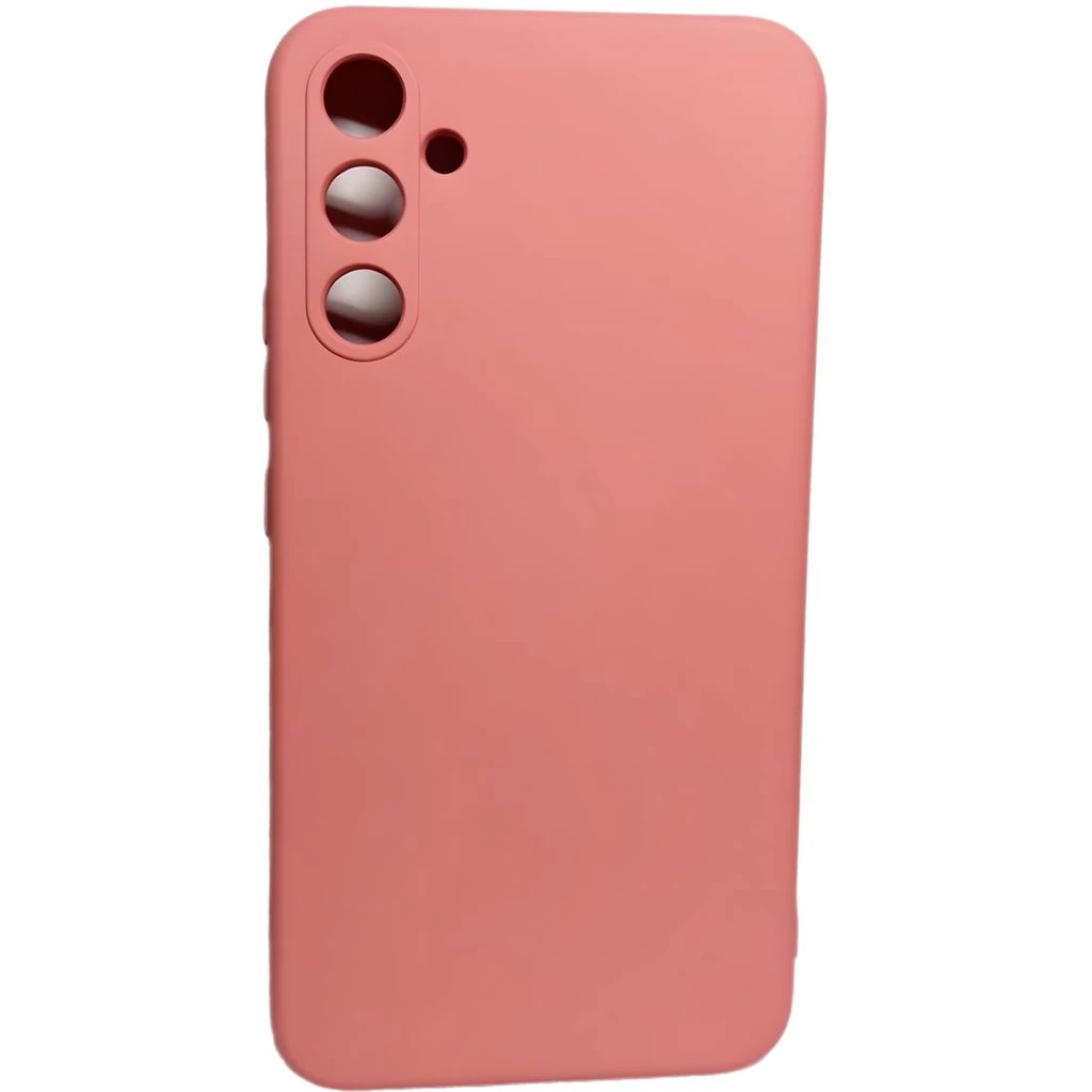 Чохол Silicone Cover Lakshmi Full Camera Pink для Samsung Galaxy A14 SM-A145