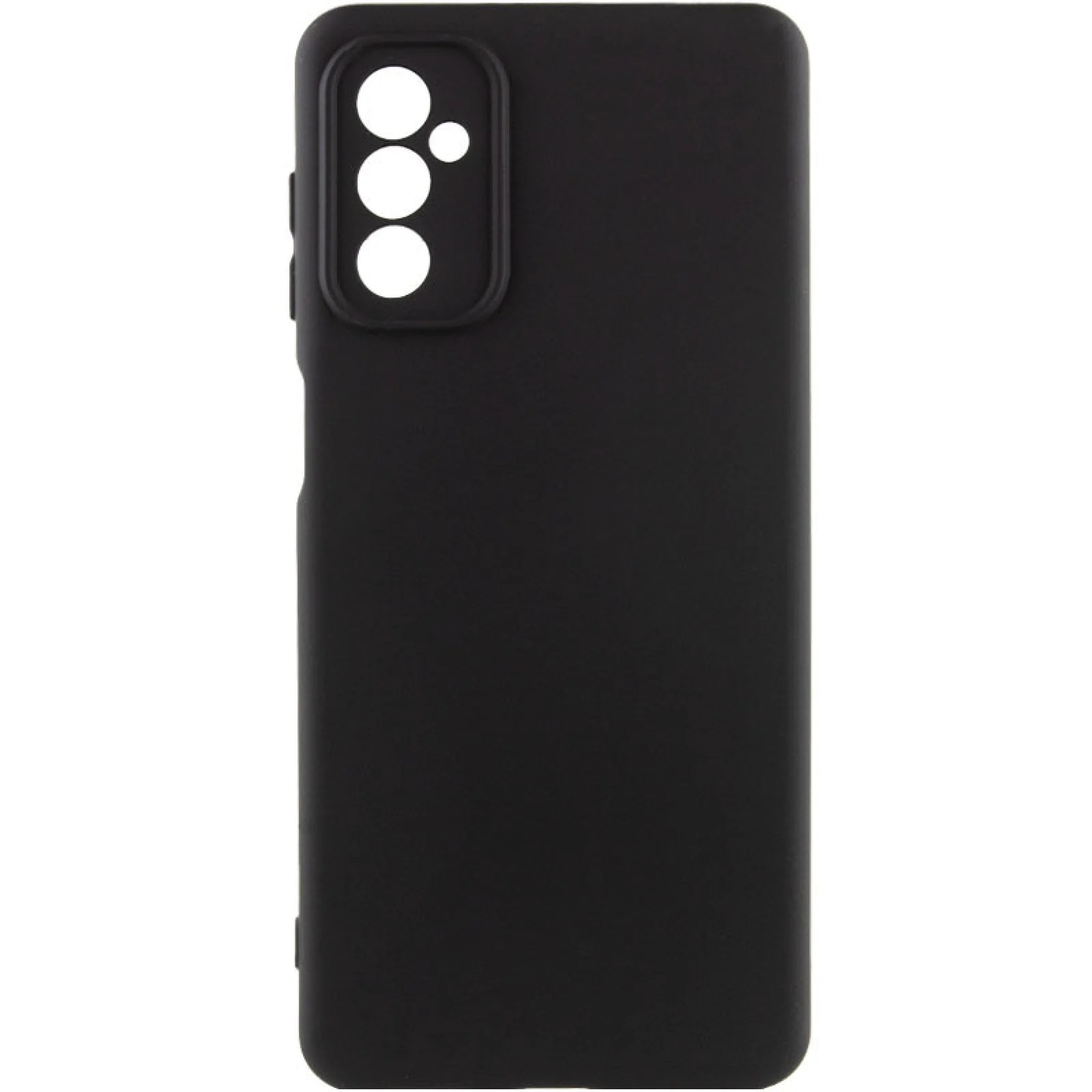 Чохол Silicone Cover Lakshmi Full Camera Black для Samsung Galaxy M23 5G SM-M236, Samsung Galaxy M13 SM-M135
