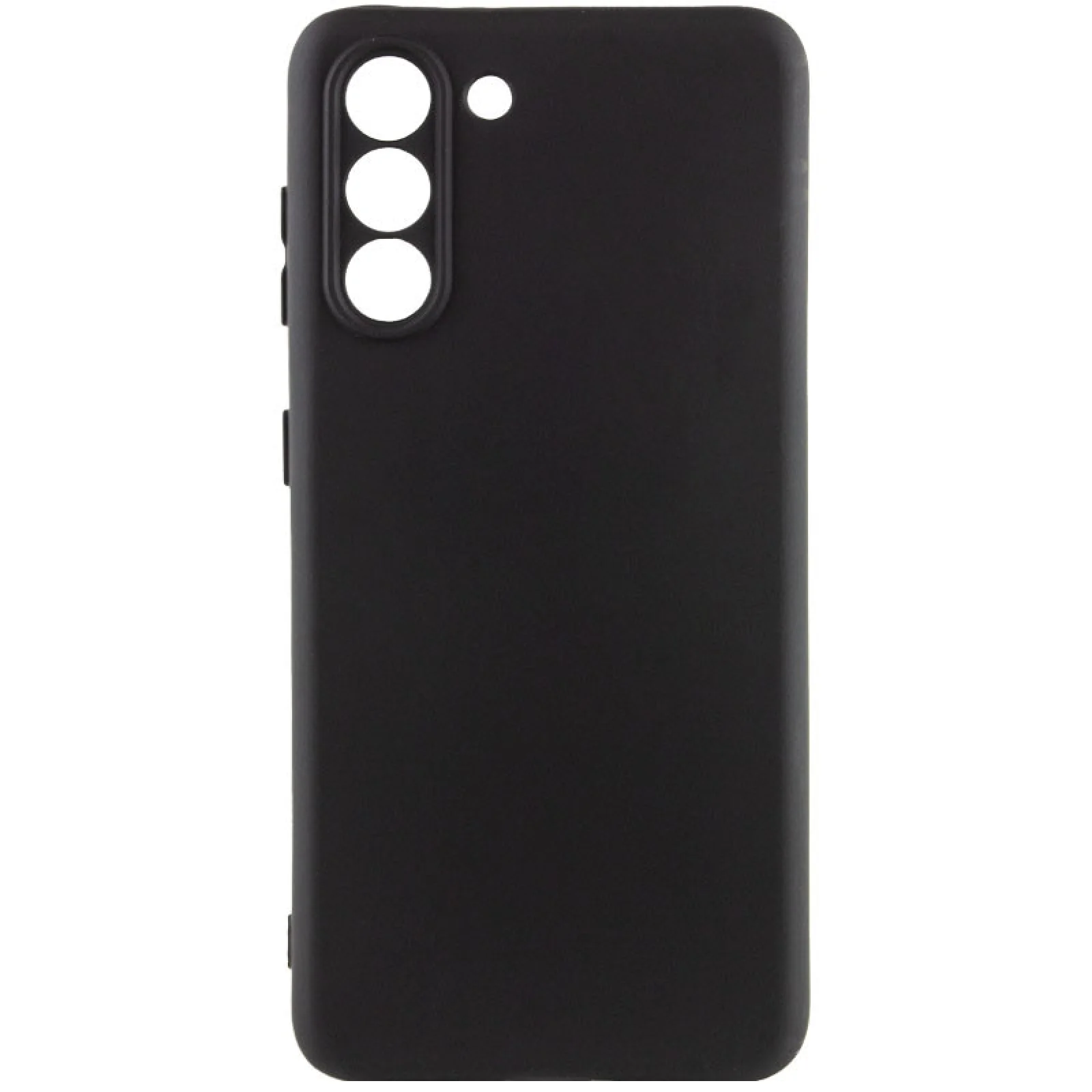 Чохол Silicone Cover Lakshmi Full Camera Black для Samsung Galaxy S21 FE 5G SM-G990
