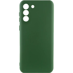Чохол Silicone Cover Lakshmi Full Camera Dark Green для Samsung Galaxy S21 FE 5G SM-G990