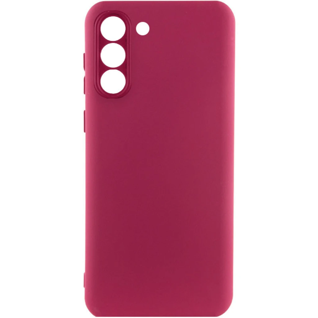 Чохол Silicone Cover Lakshmi Full Camera Marsala для Samsung Galaxy S21 FE 5G SM-G990