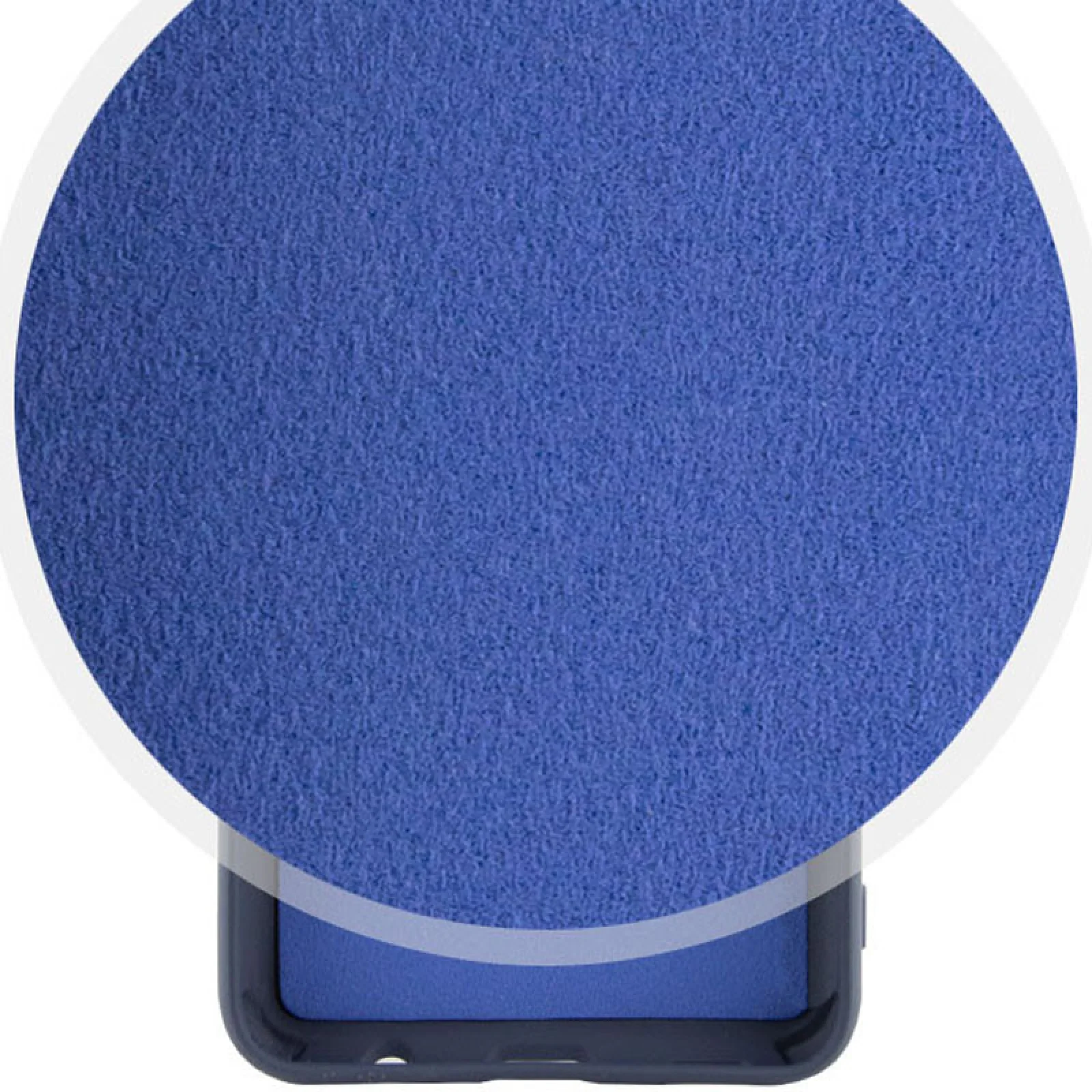 Чехол Silicone Cover Lakshmi Full Camera Navy Blue для Samsung Galaxy S21 FE 5G SM-G990