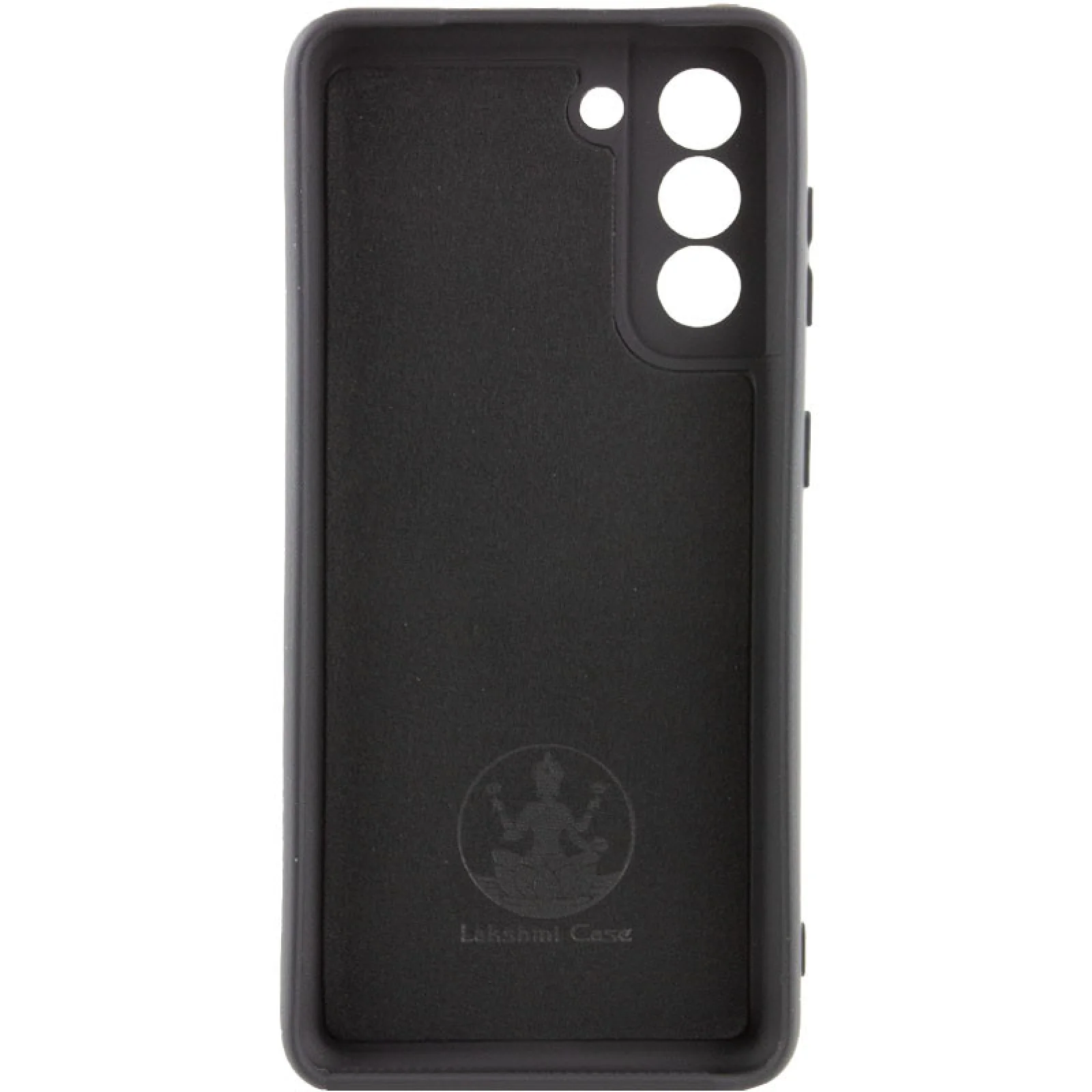 Чохол Silicone Cover Lakshmi Full Camera Black для Samsung Galaxy S22 Plus SM-S906