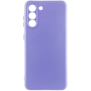 Колір: Фіолетовий - Чохол Silicone Cover Lakshmi Full Camera Dasheen для Samsung Galaxy S22 Plus SM-S906