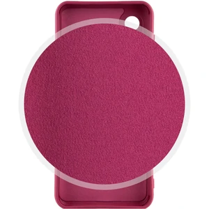 Чохол Silicone Cover Lakshmi Full Camera Marsala для Samsung Galaxy S22 Plus SM-S906