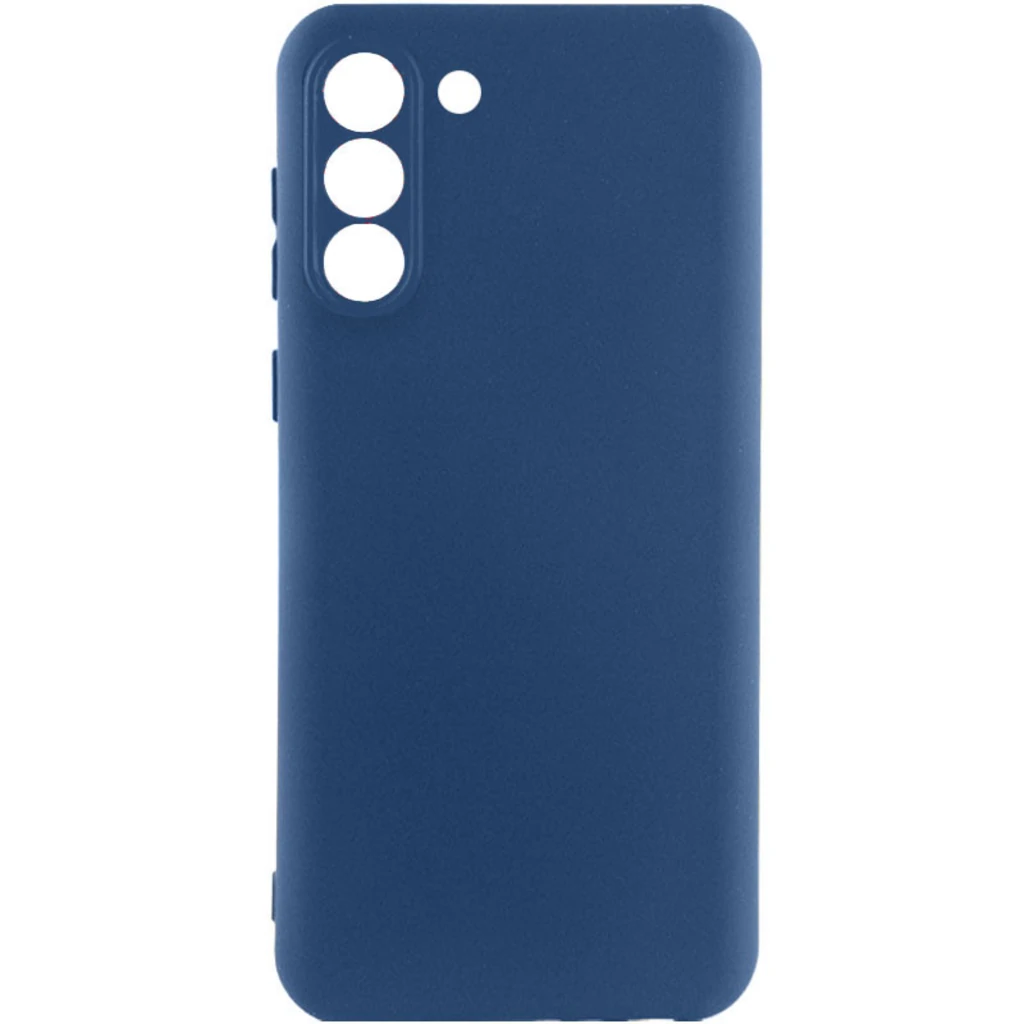 Чохол Silicone Cover Lakshmi Full Camera Navy Blue для Samsung Galaxy S22 Plus SM-S906