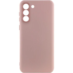 Чохол Silicone Cover Lakshmi Full Camera Pink Sand для Samsung Galaxy S22 Plus SM-S906