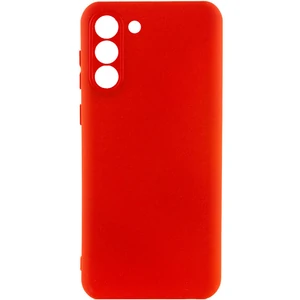 Колір: Червоний - Чохол Silicone Cover Lakshmi Full Camera Red для Samsung Galaxy S22 Plus SM-S906