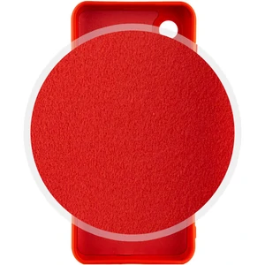 Чохол Silicone Cover Lakshmi Full Camera Red для Samsung Galaxy S22 SM-S901