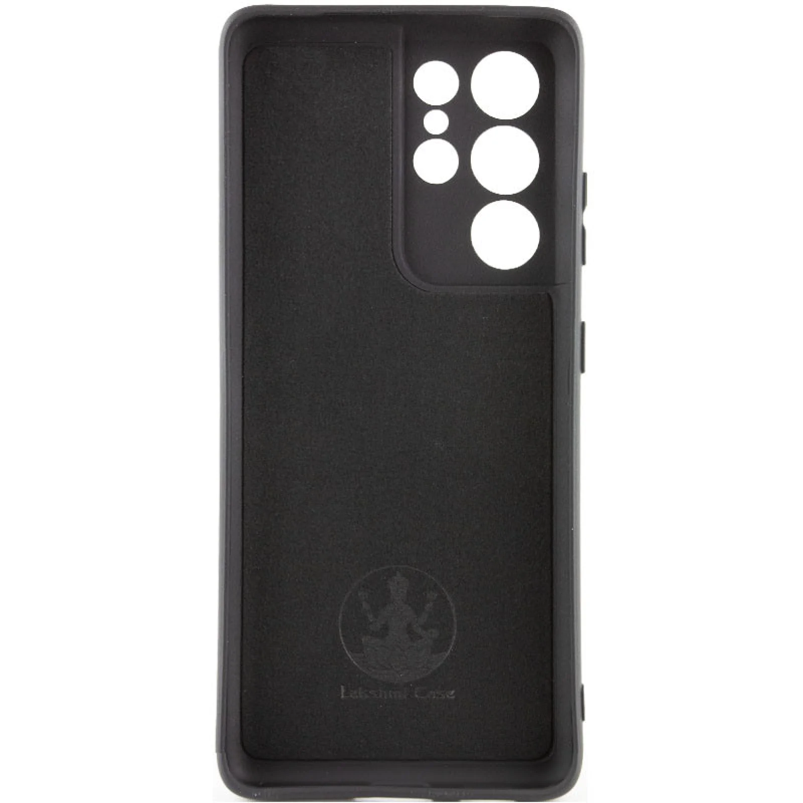 Чохол Silicone Cover Lakshmi Full Camera Black для Samsung Galaxy S22 Ultra SM-S908