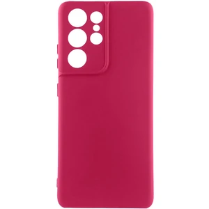 Колір: Бордовий - Чохол Silicone Cover Lakshmi Full Camera Marsala для Samsung Galaxy S22 Ultra SM-S908