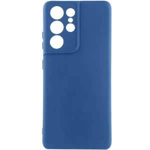 Чохол Silicone Cover Lakshmi Full Camera Navy Blue для Samsung Galaxy S22 Ultra SM-S908