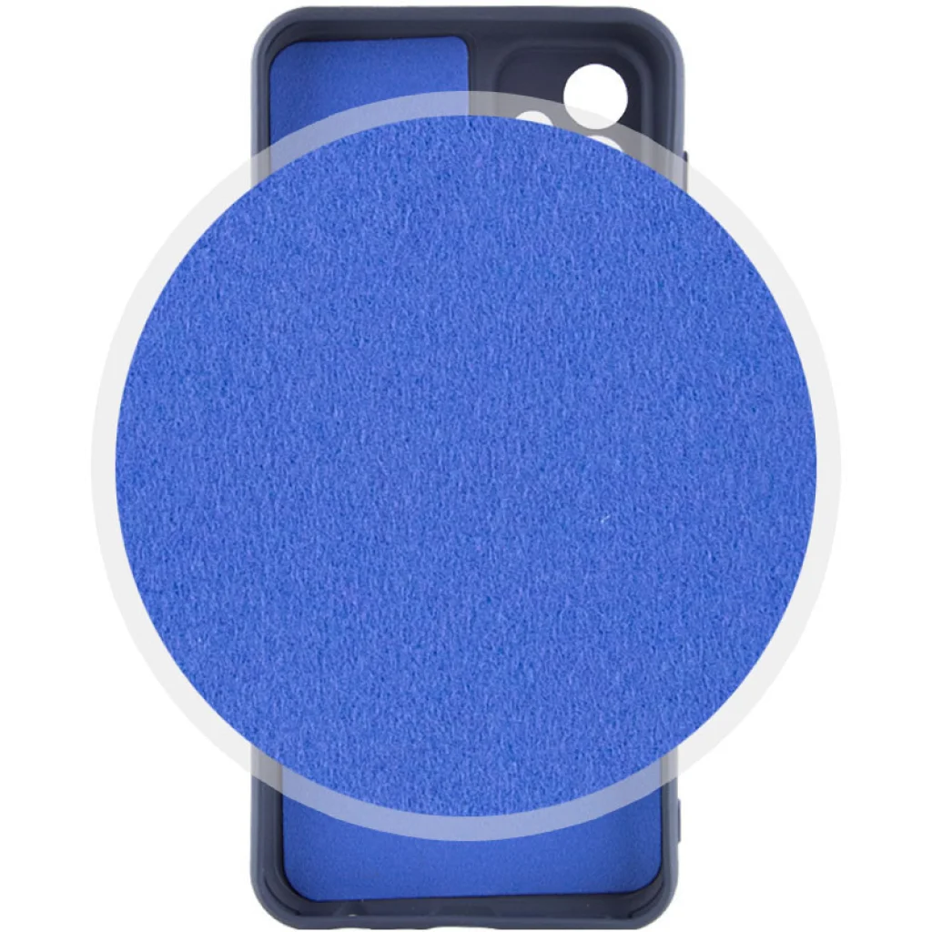 Чохол Silicone Cover Lakshmi Full Camera Navy Blue для Samsung Galaxy S22 Ultra SM-S908