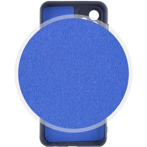 Чохол Silicone Cover Lakshmi Full Camera Navy Blue для Samsung Galaxy S22 Ultra SM-S908