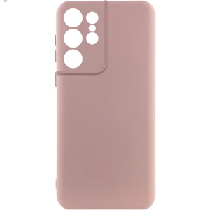 Чохол Silicone Cover Lakshmi Full Camera Pink Sand для Samsung Galaxy S22 Ultra SM-S908