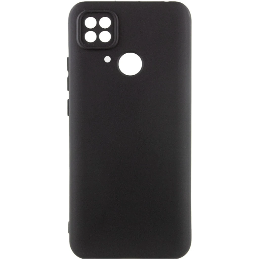 Чохол Silicone Cover Lakshmi Full Camera Black для Poco C40