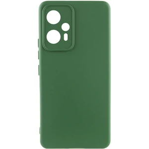 Цвет: Зеленый - Чехол Silicone Cover Lakshmi Full Camera Dark Green для Poco F5