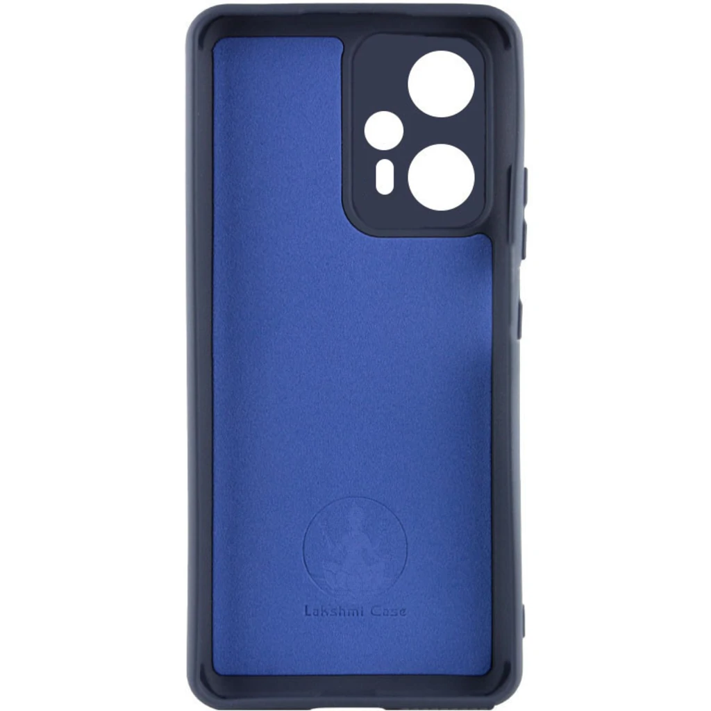 Чехол Silicone Cover Lakshmi Full Camera Midnight Blue для Poco F5