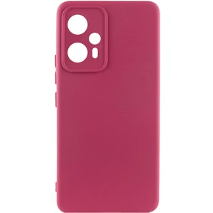 Цвет: Бордовый - Чехол Silicone Cover Lakshmi Full Camera Marsala для Poco F5