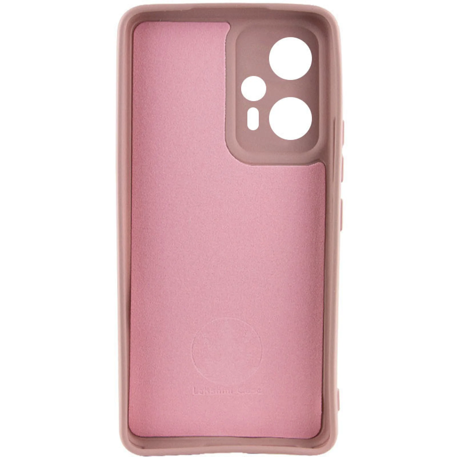 Чехол Silicone Cover Lakshmi Full Camera Pink Sand для Poco F5