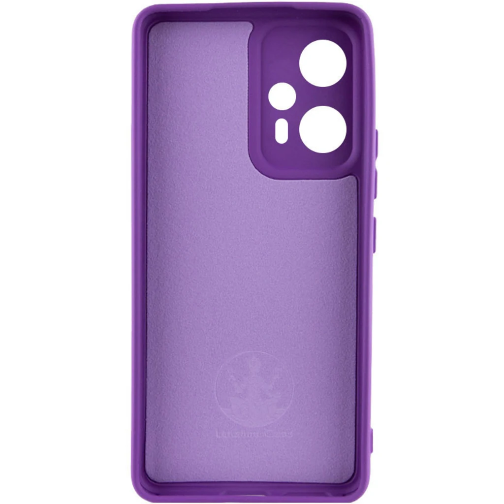Чехол Silicone Cover Lakshmi Full Camera Purple для Poco F5