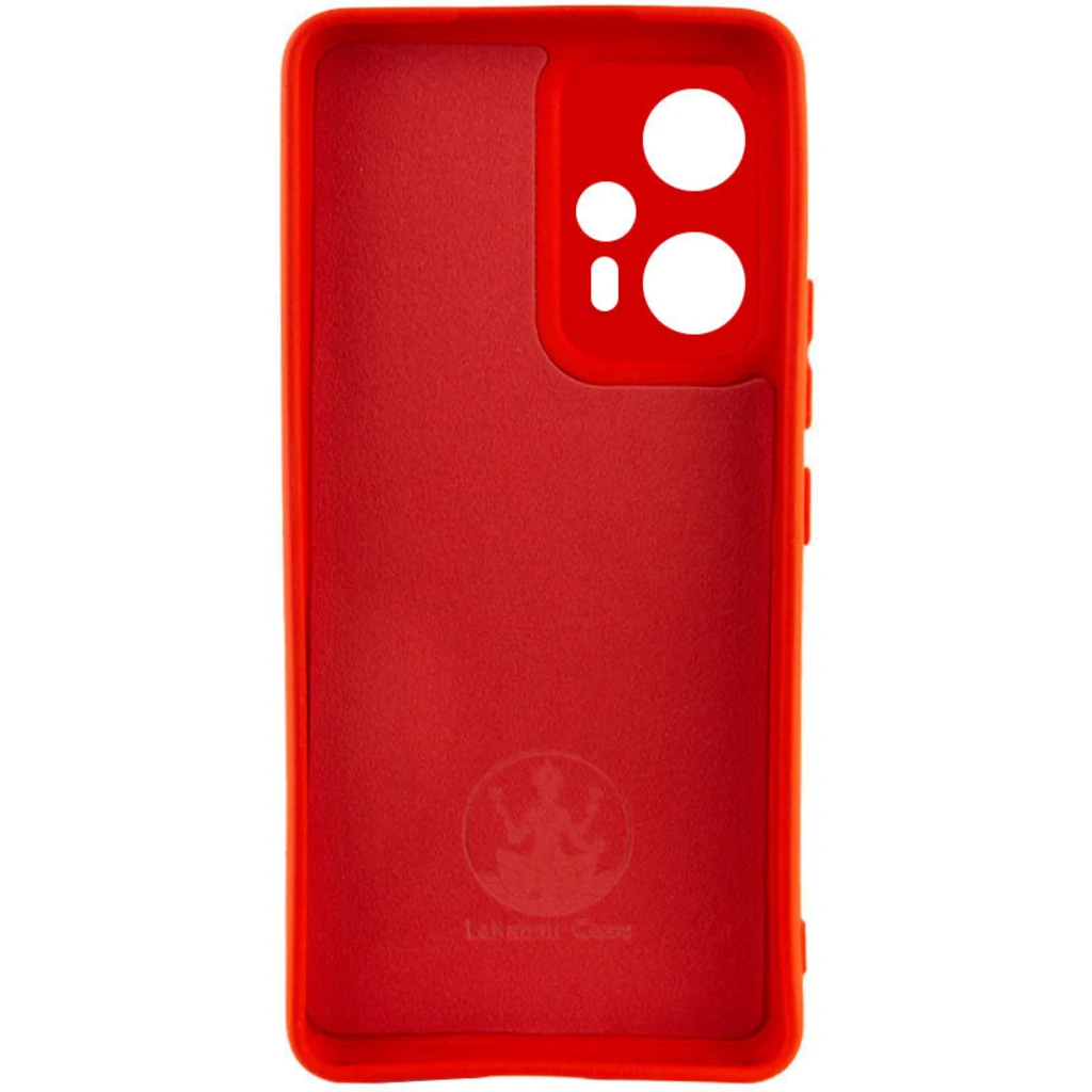 Чехол Silicone Cover Lakshmi Full Camera Red для Poco F5