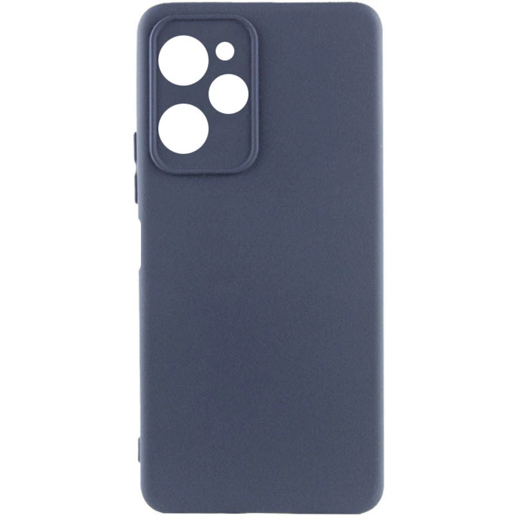 Чехол Silicone Cover Lakshmi Full Camera Midnight Blue для Poco X5 Pro 5G