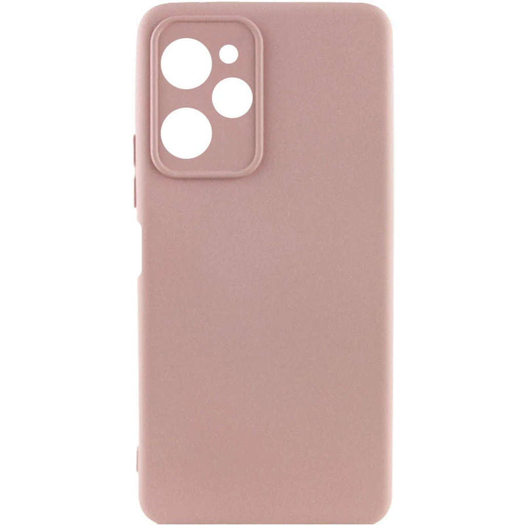 Чехол Silicone Cover Lakshmi Full Camera Pink Sand для Poco X5 Pro 5G