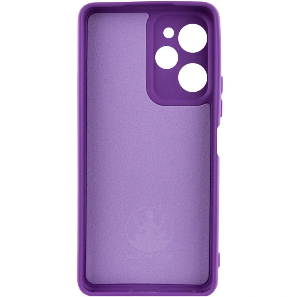 Чохол Silicone Cover Lakshmi Full Camera Purple для Poco X5 Pro 5G