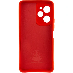 Чехол Silicone Cover Lakshmi Full Camera Red для Poco X5 Pro 5G