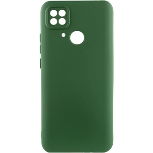 Чехол Silicone Cover Lakshmi Full Camera Dark Green для Xiaomi Redmi 10C