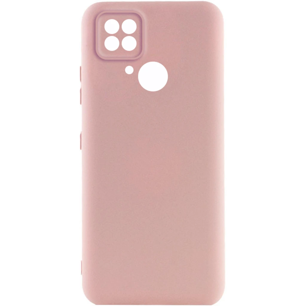 Чохол Silicone Cover Lakshmi Full Camera Pink Sand для Xiaomi Redmi 10C