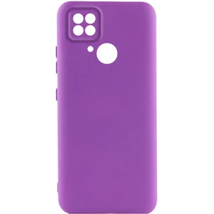 Чохол Silicone Cover Lakshmi Full Camera Purple для Xiaomi Redmi 10C