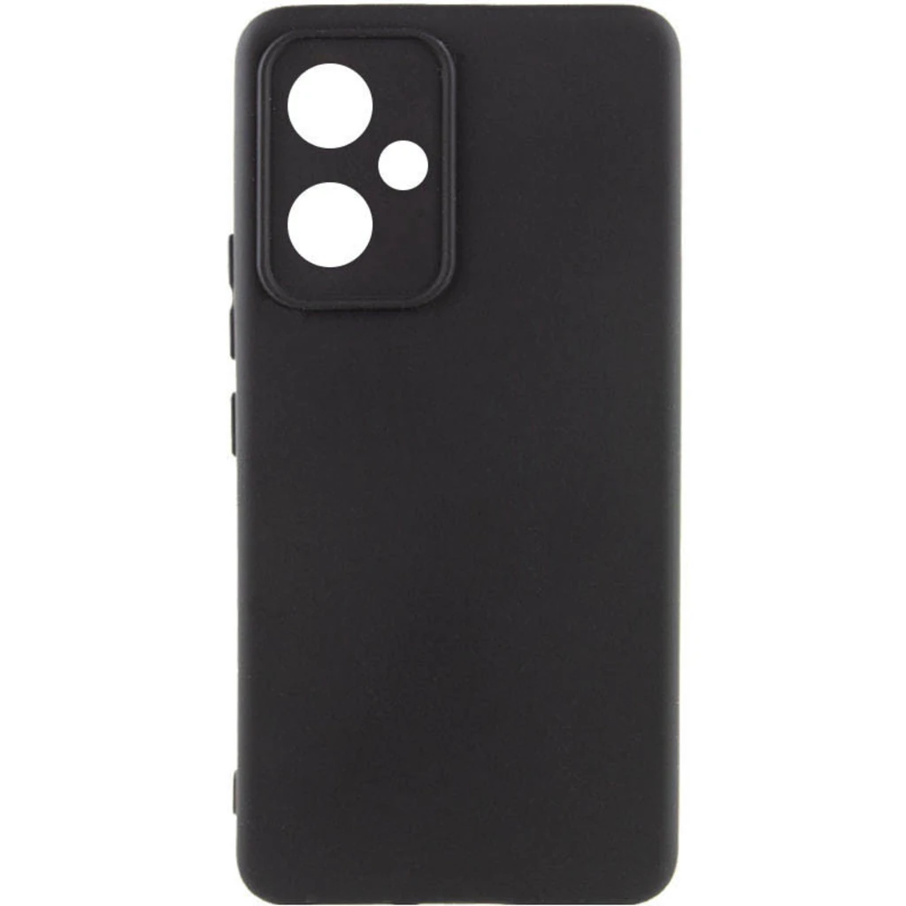 Чехол Silicone Cover Lakshmi Full Camera Black для Xiaomi Redmi 12