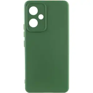 Колір: Зелений - Чохол Silicone Cover Lakshmi Full Camera Dark Green для Xiaomi Redmi 12