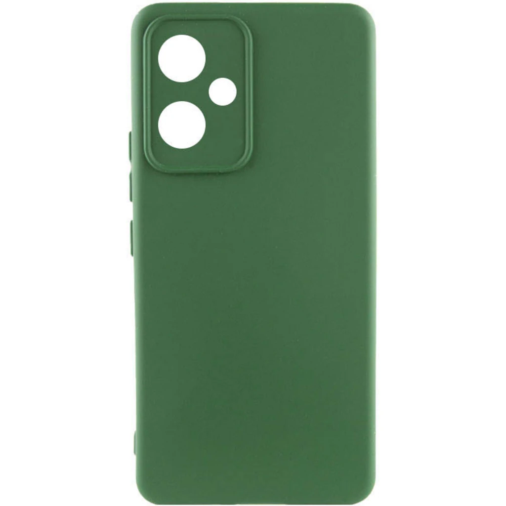 Чехол Silicone Cover Lakshmi Full Camera Dark Green для Xiaomi Redmi 12