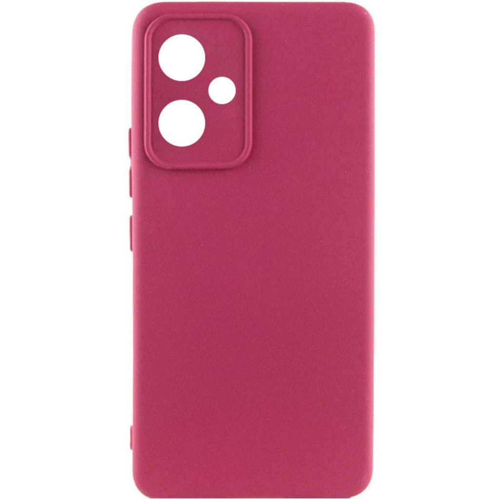 Чохол Silicone Cover Lakshmi Full Camera Marsala для Xiaomi Redmi 12