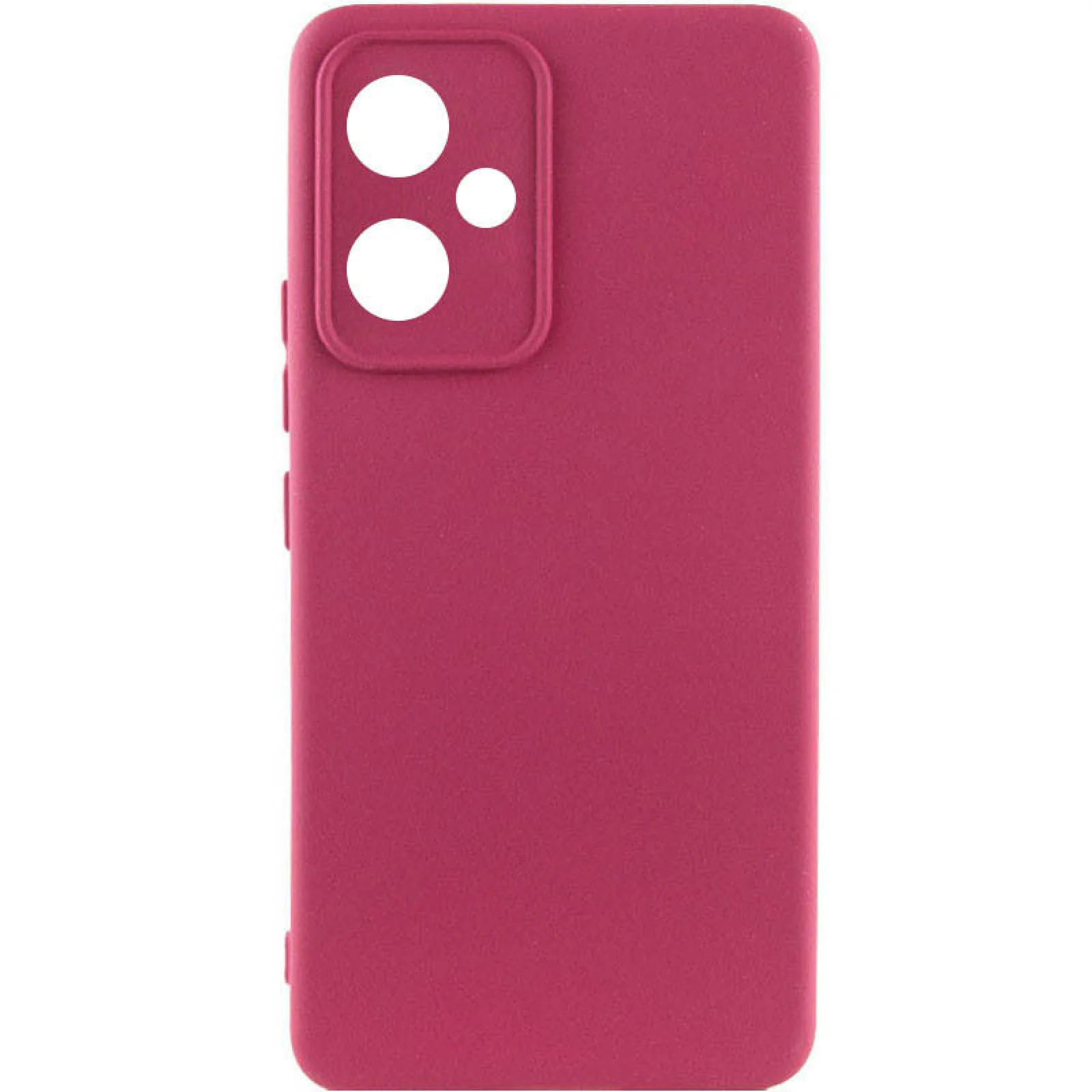 Чехол Silicone Cover Lakshmi Full Camera Marsala для Xiaomi Redmi 12