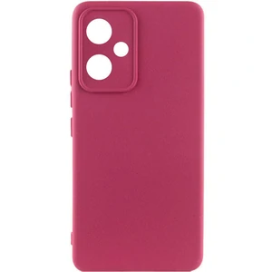 Цвет: Бордовый - Чехол Silicone Cover Lakshmi Full Camera Marsala для Xiaomi Redmi 12