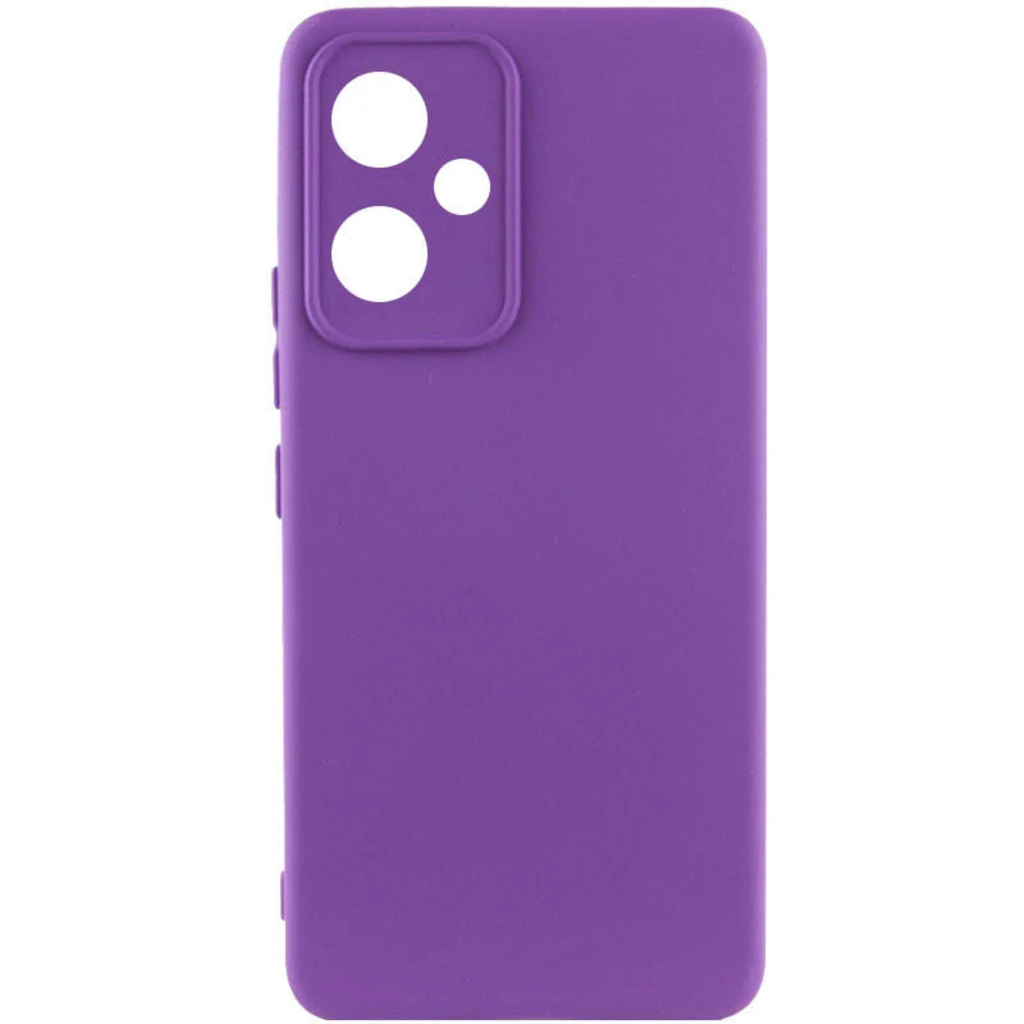 Чехол Silicone Cover Lakshmi Full Camera Purple для Xiaomi Redmi 12