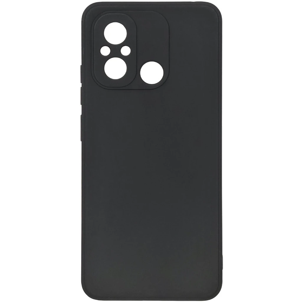 Чохол Silicone Cover Lakshmi Full Camera Black для Xiaomi Redmi 12C