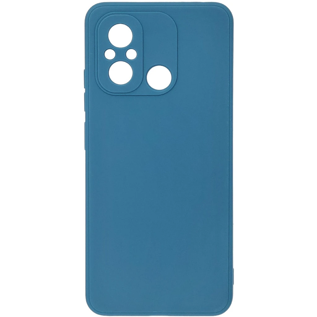 Чохол Silicone Cover Lakshmi Full Camera Blue для Xiaomi Redmi 12C