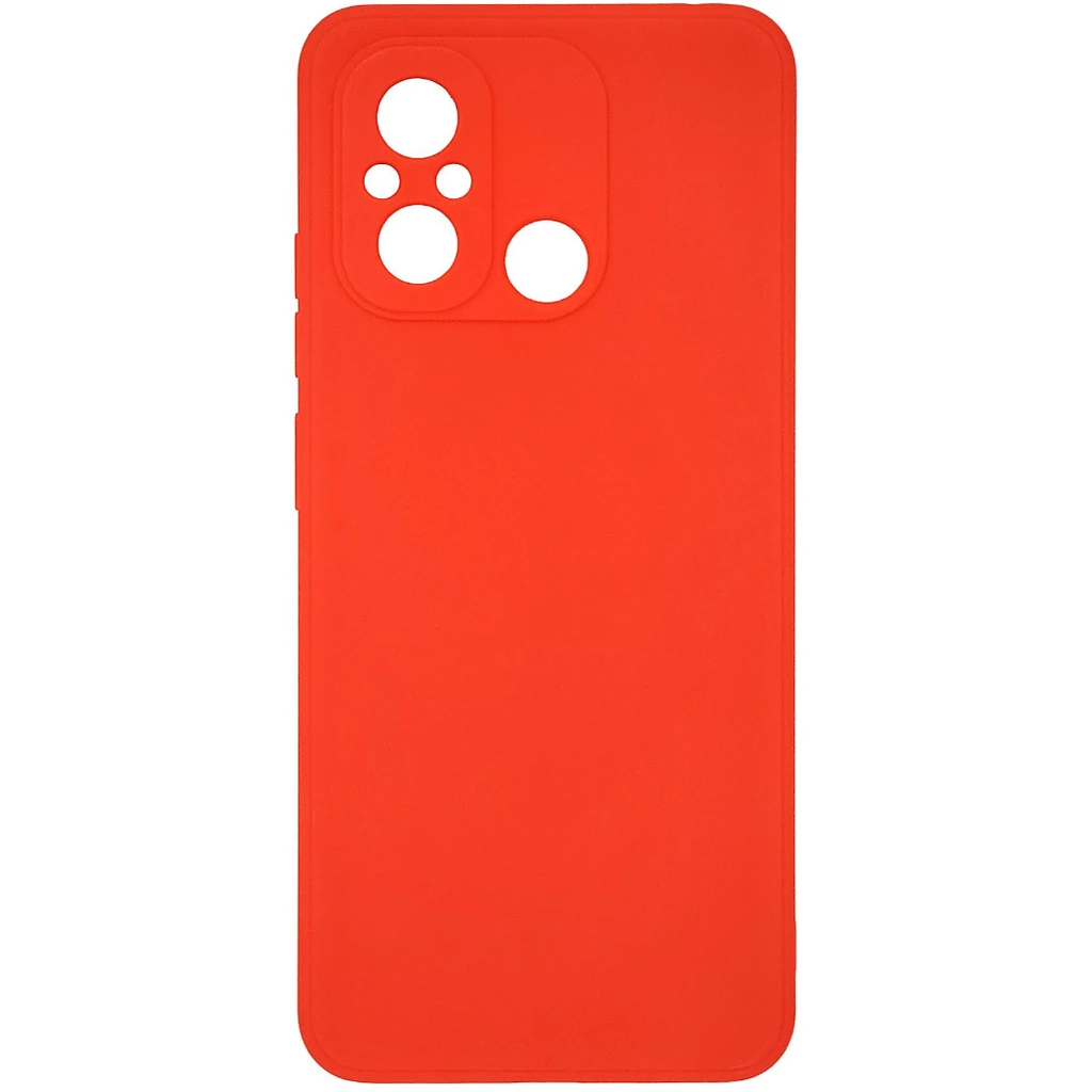 Чохол Silicone Cover Lakshmi Full Camera Red для Xiaomi Redmi 12C