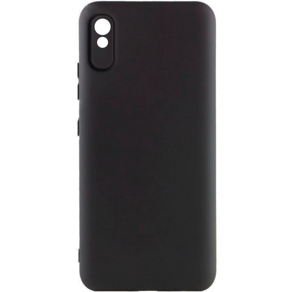 Чохол Silicone Cover Lakshmi Full Camera Black для Xiaomi Redmi 9A