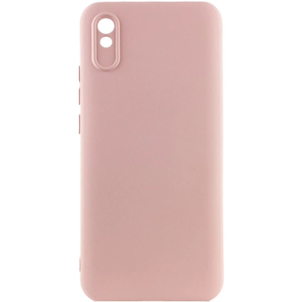 Чохол Silicone Cover Lakshmi Full Camera Pink Sand для Xiaomi Redmi 9A