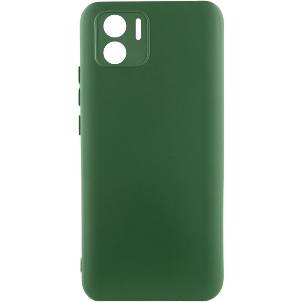 Чехол Silicone Cover Lakshmi Full Camera Dark Green для Xiaomi Redmi A1, Redmi A2